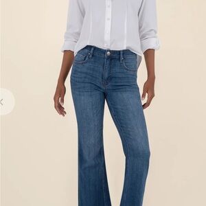 Kut from the Kloth Kelsey Ankle Flare Jeans
